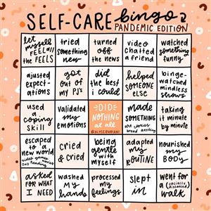 Self Care Bingo  